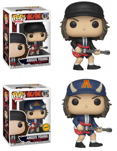 Funko AC/DC POP! Rocks Vinyl Figuren Angus Young 9 cm Surtido (6)