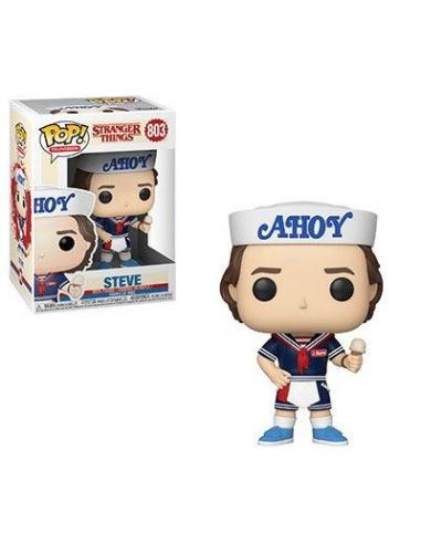 Funko Stranger Things POP! TV Vinyl Figura Steve with Hat and Ice Cream 9 cm