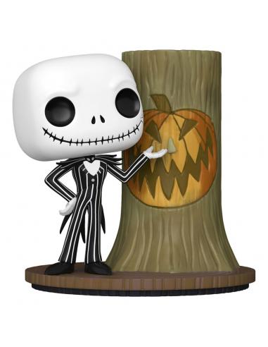Funko Pesadilla antes de Navidad 30th POP! Deluxe Vinyl Figura Jack w/H.Town Door 9 cm