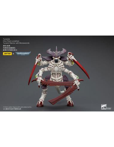 Joy Toy (CN) Warhammer 40k Figura 1/18 Tyranids Hive Fleet Leviathan Tyranid Warrior with Boneswords 12 cm
