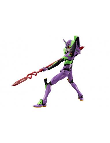Kotobukiya Evangelion: 3.0 + 1.0 Thrice Upon a Time Maqueta Plastic Model Kit 1/400 Evangelion Test Type-01 with Spear of Cassiu