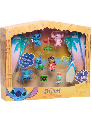JUST PLAY Blister 6 figuras Stitch Disney 5cm