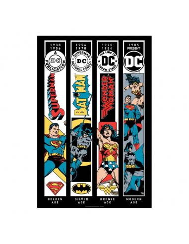 FaNaTtik DC Comis Litografia Ages Limited Edition 42 x 30 cm