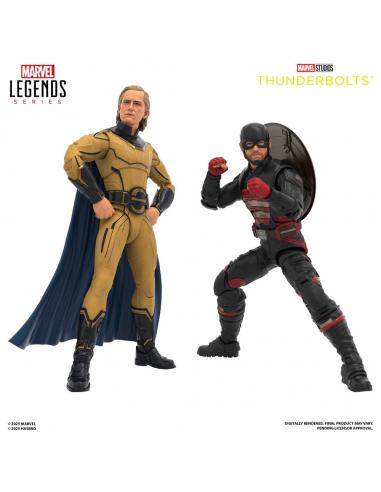 Hasbro Thunderbolts Marvel Legends Pack de 2 Figuras John F. Walker & Sentry 15 cm