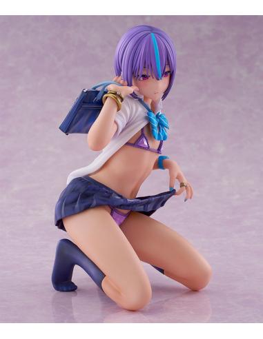 Rocket Boy Original Character Estatua Okane ga Daisuki Series 1/6 Toa-kun Illustration by meme50 19 cm