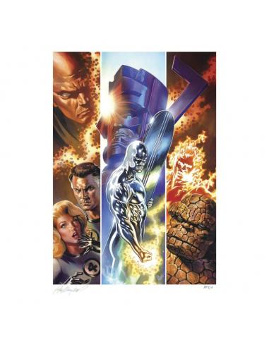 Sideshow Collectibles Marvel Fantastic Four #48 Litografia Fantastic Four 61 x 46 cm - sin marco