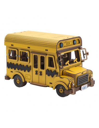 Pantasy Peanuts Puremind Kit de Construcción School Bus