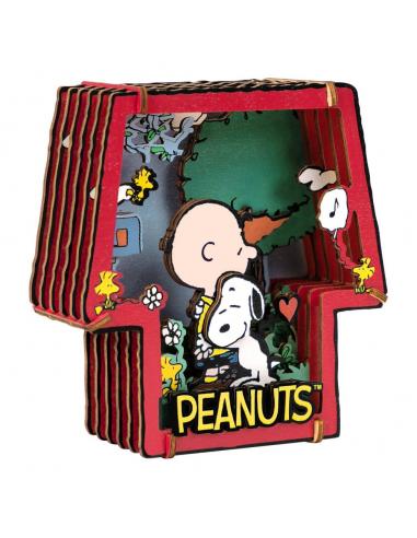 Pantasy Peanuts Puremind Maqueta Wooden Theater Healing Hug