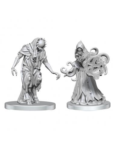 Wizkids Pathfinder Deep Cuts Miniaturas sin pintar Aghash & Venedaemon (Pact Daemon)