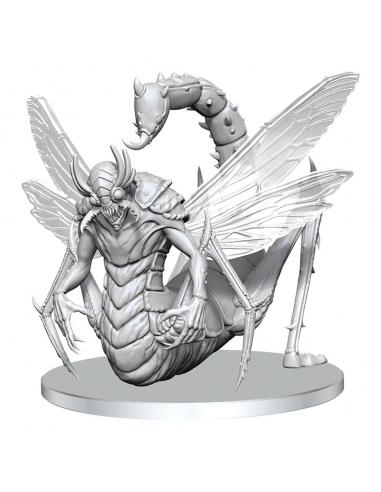 Wizkids Pathfinder Deep Cuts Miniatura sin pintar Derakni (Locust Demon)
