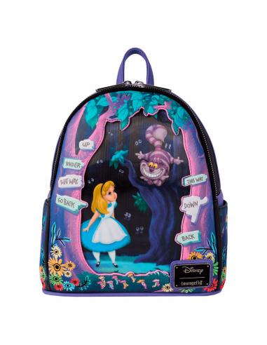 LOUNGEFLY Mochila Alicia en el Pais de las Maravillas Disney 26cm