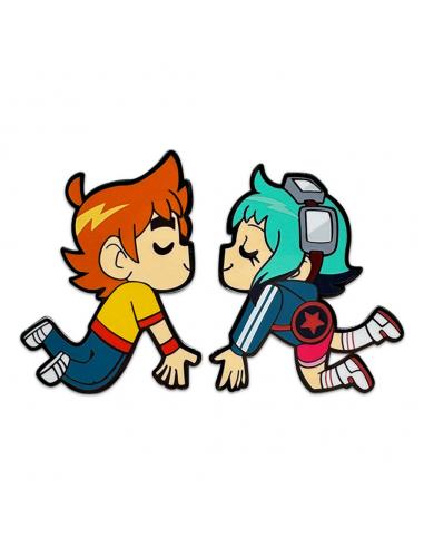 Youtooz Scott Pilgrim Chapa Scott & Ramona Kissing 5 cm