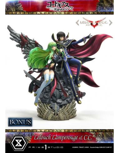 Prime 1 Studio Code Geass: Lelouch of the Rebellion Concept Masterline Series Estatua 1/6 Lelouch Lamperouge 44 cm