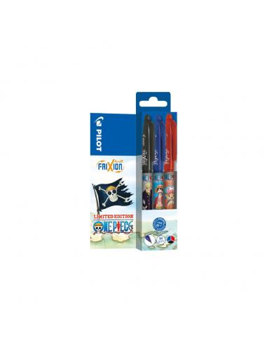 Pilotpen One Piece Pack de 3 Bolas de rodillo FriXion Ball Limited Edition LE 0.7
