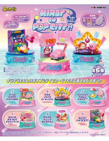 Re-Ment Kirby Minifiguras Kirby in Pop City Expositor (6)