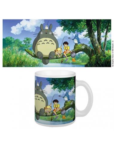 Semic Studio Ghibli Taza Totoro Fishing