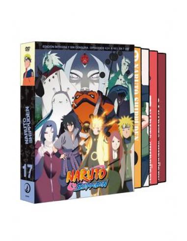 SELECTA VISION, S.L.,U DVD NARUTO SHIPPUDEN BOX 17
