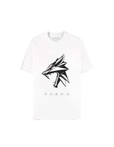 Difuzed The Witcher Wild Hunt Camiseta Wolf Head talla M