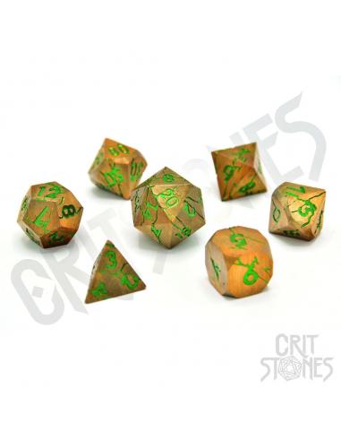 CritStones CritStones Metal Pack de Dados Gorgon Gaze (7)