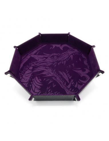 CritStones CritStones Bandeja plegable para dados Dragon Skin XL Edition Purple