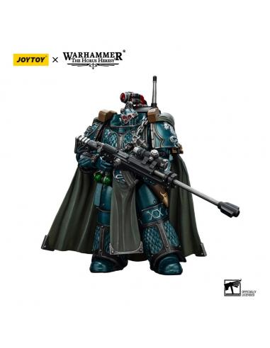 Joy Toy (CN) Warhammer The Horus Heresy Figura Alpha Legion Exodus The One who is Many With Sniper Rifle And Power Dagger 20 cm