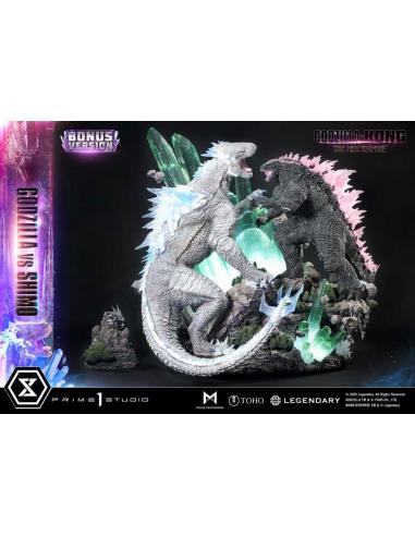 Prime 1 Studio Godzilla x Kong: The New Empire Estatua Ultimate Diorama Masterline Series Godzilla vs Shimo Bonus Version 86 cm