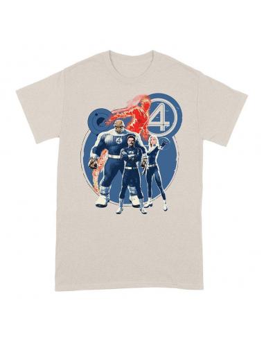 PCMerch Fantastic Four Camiseta Group Bubble talla L