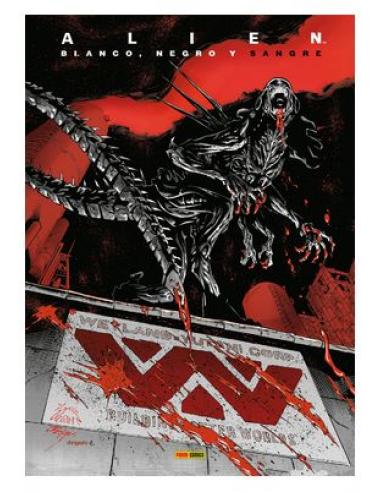 PANINI ESPAÑA S.A. ALIEN: BLANCO, NEGRO Y SANGRE