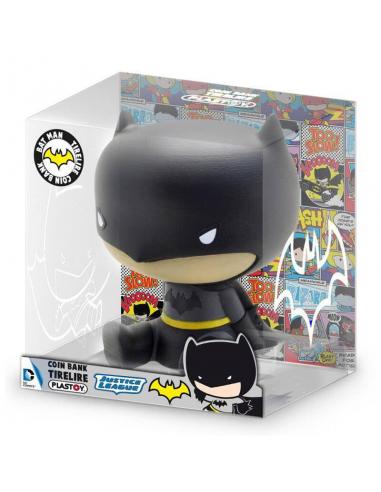 PLASTOY Figura Hucha Chibi Batman Justice League DC Comics 16cm
