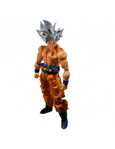 TAMASHII NATIONS Figura SH Figuarts Son Goku Ultra Instinct Toyotaru Edition Dragon Ball Super 14cm