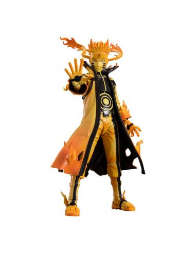 TAMASHII NATIONS Figura SH Figuarts Naruto Uzumaki Kurama Link Mode Courageous Strength That Binds Naruto Shippuden 15cm