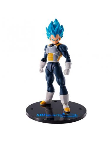 TAMASHII NATIONS Figura SH Figuarts Vegeta Super Saiyan Blue 15Th Anniversary Dragon Ball Super 14cm