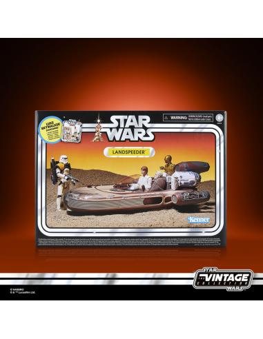 HASBRO Figura Luke Skywalker + Landspeeder Star Wars