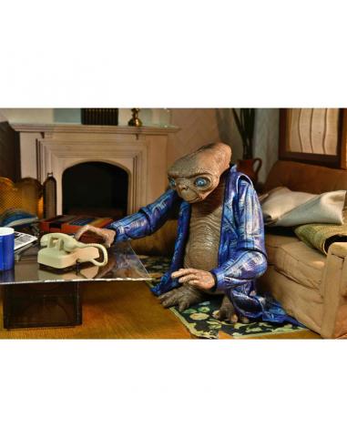 NECA Figura Ultimate E.T Telepathic 40 Aniversario E.T El Extraterrestre 12cm