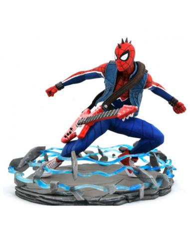 DIAMOND SELECT Estatua Spider-Punk Spiderman Marvel 18cm