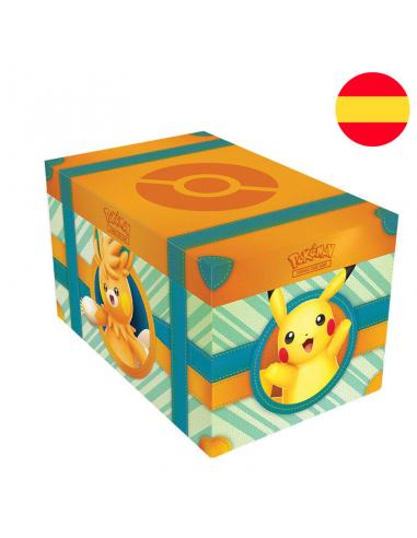 POKEMON JUEGO DE CARTAS Cofre del tesoro juego cartas coleccionables Pokemon español