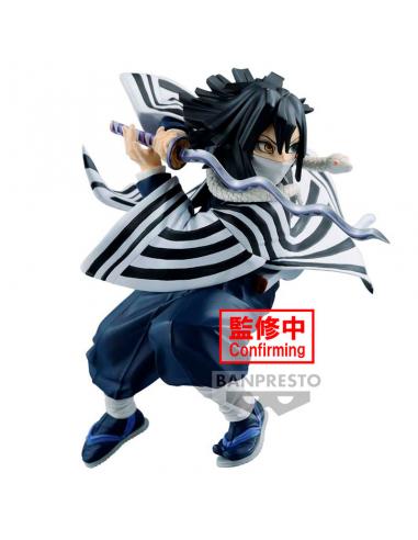 BANPRESTO Figura Obanai Iguro Vibration Stars Demon Slayer Kimetsu no Yaiba 11cm