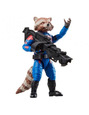 HASBRO Figura Rocket Guardianes de la Galaxia Marvel 7,5cm