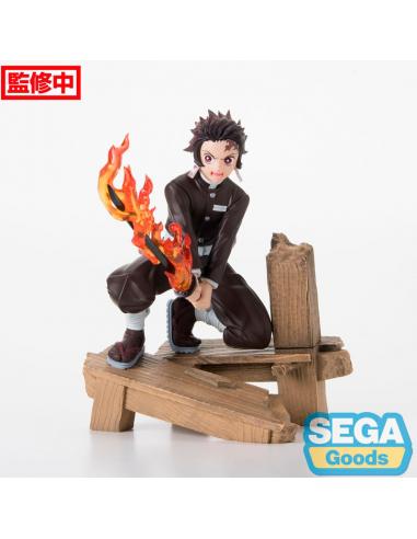 SEGA GOODS Figura Tanjiro Kamado SwordSmith Village Demon Slayer Kimetsu no Yaiba 12cm
