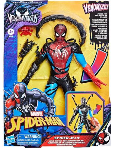 HASBRO Figura Spider-Man Venom Versus Spider-Man Marvel 27cm