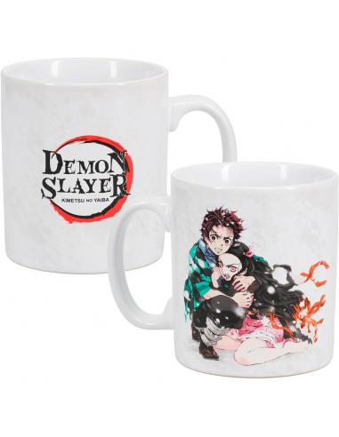 PALADONE Taza Tanjiro y Nenzuko Demon Slayer Kimetsu no Yaiba