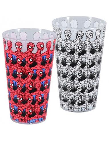 PALADONE Vaso Cambio Color Spiderman Marvel 400ml