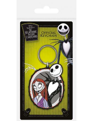 NBX JACK & SALLY KEYRING
