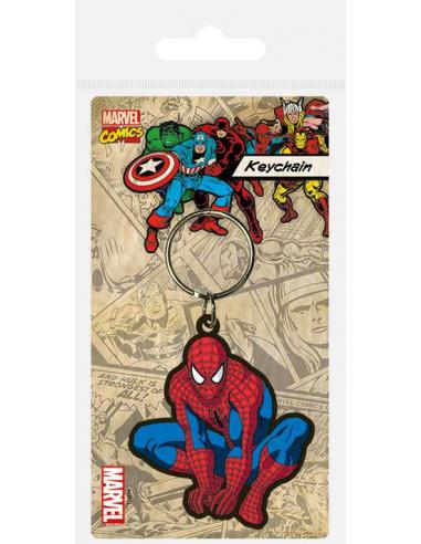 SPIDER-MAN RUBBER KEYRING