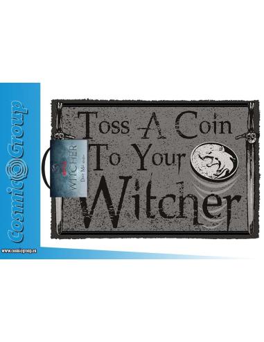 THE WITCHER-TOSS A COIN DOORMAT
