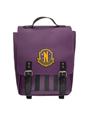 Cinereplicas Wednesday Mochila Nevermore Academy Purple