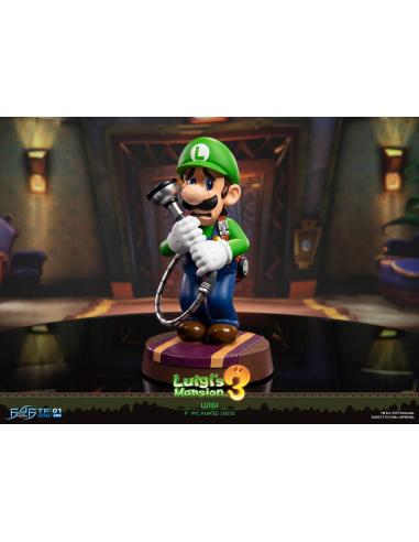 First 4 Figures Luigi's Mansion 3 Estatua PVC Luigi 23 cm