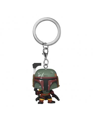 Funko Star Wars The Book of Boba Fett Llaveros Pocket POP! Vinyl Boba Fett 4 cm Expositor (12)