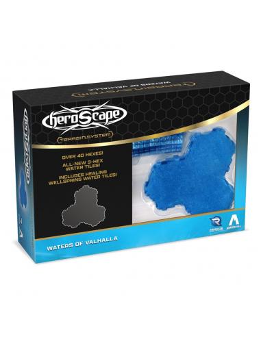 Renegade Heroscape expansión Waters of Valhalla Terrain *Edición Inglés*