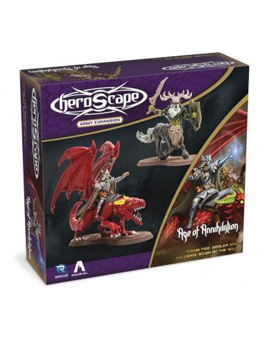 Renegade Heroscape expansión Rising Tide - Sonlen & Halushia, Scion of the Wild Army *Edición Inglés*